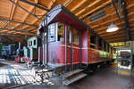 Der Elektrotriebwagen ET18 305 von MAN im Deutschen Technikmuseum Berlin.