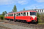 In Niehler Hafen stand am 7.9.2024 der ET57 der ehemaligen Köln Bonner Eisenbahn abgestellt. Grund hierfür waren unter anderem Sonderfahrten vom Niehler Hafen nach Frechen.

Köln 07.09.2024