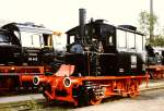 98 307 auf der Fahrzeugschau  150 Jahre deutsche Eisenbahn  vom 3.