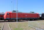 DB 146 014 am 21.09.2024 beim Tag der Schiene im DB Instandhaltungswerk Halle (S).