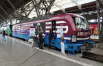 LEG 248 022 (90 80 2248 022-6 D-NRAIL) am 21.09.2024 beim Tag der Schiene in Leipzig Hbf.