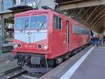 MAED 155 219-9 am 21.09.2024 beim Tag der Schiene in Leipzig Hbf.