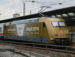 101 071  Zeit für Gold  als EC 219 von Frankfurt HBF nach Graz HBF am 8.7.