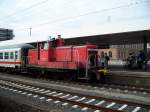 Intercity 2083  Knigssee  nach Brechtesgaden wird im Bahnhof Hannover +10 beretgestellt. (26.7.2007) (Br 362 562-1)