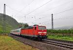 DB Fernverkehr 181 214-8  MOSEL  mit IC 134 Norddeich Mole - Luxemburg (Winningen/Mosel, 05.10.2013).