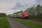 101 066-9  Einziganders  zieht einen Intercity nach Gera durch Nordbögge (09.04.2024) 