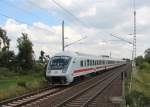 23.7.2014, Km 62.2 der Stettiner Bahn vor Angermünde. IC 2356 nach Frankfurt/M.