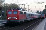 115 261-0 mit IC 2004 nach Emden Hbf. in Recklinghausen 28.10.2014 