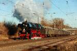 41 1144-9 mit Nikolaussonderzug in Ostbevern, November 2024.