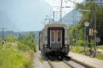 Der Sonderzug gezogen von 194 051 von hinten. Fotografiert vom (mittlerweile geffneten) B/17.07.10 Ainring