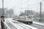 146 561-6 DB mit IC2 nach Dresden, in Wuppertal, Januar 2021.