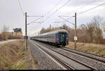 Nachschuss auf den außergewöhnlich langen DPE 1895 (Eishockeysonderzug der Schienenverkehrsgesellschaft mbH (SVG)) von Mannheim Hbf nach Berlin Ostbahnhof mit Zuglok 185 081-7 DB, der soeben