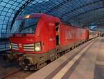 Snälltåget 193 288 mit dem D 300 nach Stockholm Central, am 07.08.2023 in Berlin Hbf.