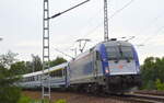 PKP Intercity spółka z o.o., Warszawa [PL] mit  5 370 006  [NVR-Number: 91 51 5370 006-6 PL-PKPIC] und EC aus Polen Richtung Bahnhof Berlin Lichtenberg am 06.09.22 Berlin Wuhlheide.