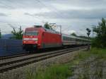 EC 6 in Richtung Chur hat gerda Freiburg St.Georgen durchfahren.