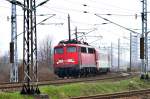 115 350 bringt den Eurocity aus dem Ostseebad Binz nach Stralsund am 04.04.2010