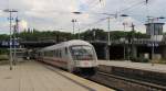 Der EC 114  Wrthersee  von Klagenfurt Hbf nach Dortmund Hbf, bei der Einfahrt in Mainz Hbf; 30.06.2011