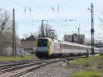 ES 64 U2-025  boxXpress  mit dem EC 6 von Chur nach Hamburg-Altona.