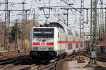 146 562-4 fuhr hinter IC 2049 nach Dresden Hbf.