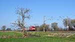 DB Fernverkehr 101 004 mit IC 2311 Westerland (Sylt) - Stuttgart Hbf (Hüde, 22.03.19).