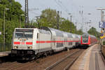 DB 146 553-3 mit IC 2009 nach Düsseldorf in Recklinghausen-Süd 9.5.2020