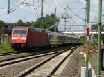 101 035 mit IC nach Stralsund