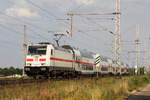 DB 146 552-5 in Dedensen-Gümmer 27.7.2021