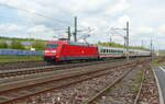 DB 101 085-9 mit dem IC 2152 von Gera Hbf nach Düsseldorf Hbf, am 19.05.2021 in Gerstungen.