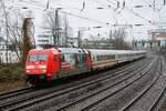 101 115-4  Bahnbonus  mit IC2044 in Wuppertal, am 05.02.2023.