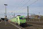 101 005-7 fährt mit Intercity 2004 nach Emden aus Wanne-Eickel Hbf aus (10.04.2023)