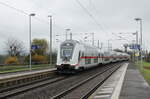 DB IC2 4902 (D-DB 50 80 86-81 902-8 DBpbzfa 668.4) als IC 1956 von Leipzig Hbf nach Karlsruhe Hbf, am 16.04.2023 in Vieselbach.