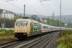 101 088-3  Dampfbahn-Route Sachsen  mit IC2026 in Wuppertal Steinbeck, am 29.04.2023.