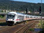 Ausfahrt eines IC´s aus dem Bahnhof Heidelberg Hbf.