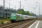 101 019-8  Fahrtziel Natur  mit IC2040 in Solingen Hbf, August 2023.