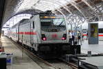 DB 147 577-1 mit dem IC 2065 aus Karlsruhe Hbf, am 11.05.2024 in Leipzig Hbf.