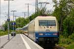 101 112-1 DB  Rheingold  mit IC in Köln West, Juni 2017.