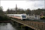 InterCity 2048 von Leipzig Hauptbahnhof nach Kln Hauptbahnhof berquert bei Wetter die Ruhr und wird in ca.