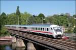 InterCity 2141 berquert auf seiner Reise von Kln Hbf nach Leipzig Hbf den Harkortsee bei Wetter(Ruhr).