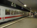 Ein IC2292 von Salzburg nach Saarbrcken Hbf.Am 27.09.08 beim Halt in Mannheim Hbf.