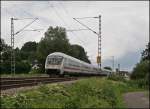 Steuerwagen vorraus ist der IC 2295, Frankfurt(Main)Hbf - Salzburg Hbf, unterwegs.