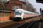 Durch Leipzig-Leutzsch fuhr am 04.04.09 dieser IC Richtung Erfurt.