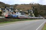 101 083-4  Packendes Südafrika  mit IC2012 am 25.11.2012 in Oberwesel.