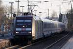 101 141-0 mit IC 137 nach Emden in Recklinghausen 1.4.2013