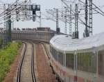 1.7.2013 IC 2356 auf dem Abschnitt zwischen Innenring und Hauptbahnhof.