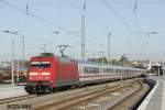 101 087-5 mit IC141 am 28.09.2013 in Rheine Hbf.