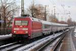 101 010-7 mit IC 2203 nach Köln Hbf.