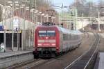 101 145-1 mit IC 2201 nach Köln Hbf.