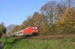 Ein Nachschuss auf die 101 028-9 DB sie schiebt einen IC  2024 aus Passau-Hbf nach Hamburg-Altona  und kamm als Umleiter aus Richtung Koblenz und fährt durch Bad-Honnef(am Rhein) in Richtung