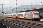 101 144 mit IC 2204 nach Emden Außenhafen in Koblenz Hbf.