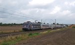 DB Fernverkehr 101 023  Bahn BKK  mit IC 2217 Greifswald - Stuttgart Hbf (Marl, NI, 30.09.16).